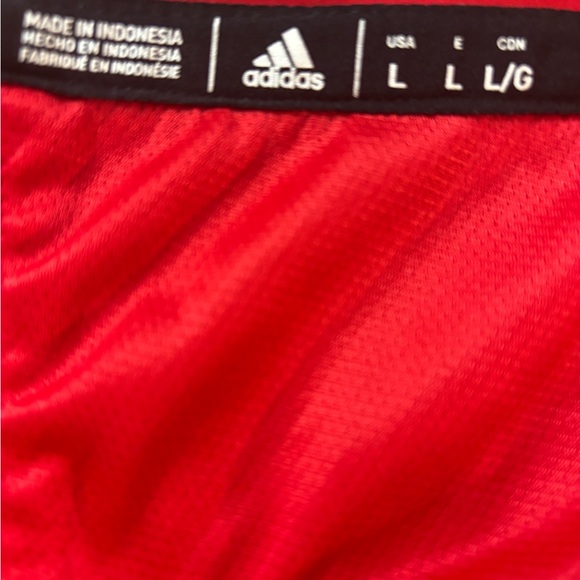 Men's adidas Red New Jersey Devils Under the Lights AEROREADY Quarter-Zip Large - Picture 7 of 10